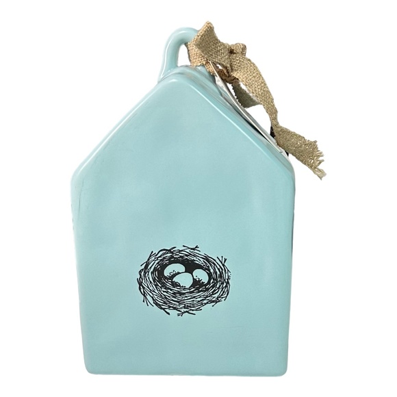 Rae Dunn "SNUGGLE" Square Birdhouse - Picture 2 of 2